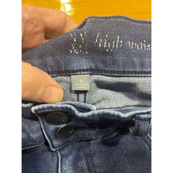 NY&C Jeans Women's Size 6 Blue High Waist Legging Denim Everyday Wear Casual - Picture 3 of 8